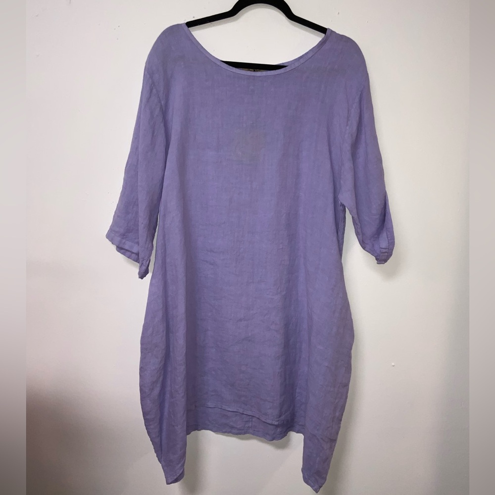Beyond Capri linen dress (NWT)